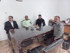 دیدار فرمانده انتظامی شهرستان آمل با مسئول دفتر نمایندگی کانون بازنشستگان انتظامی شهرستان آمل