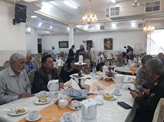 برگزاری ضیافت خانواده اعضاء وابسته نیروهای مسلح در شهرستان دامغان