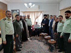 دیدار وتکریم از پیشکسوت انتظامی علی بریجانی در شهرستان قائمشهر