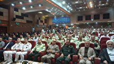 مراسم گرامیداشت هفته ناجا با حضور پیشکسوتان انتظامی شهرستان رشت