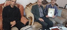 دیدار از  پیشکسوت انتظامی قاسمعلی قهرمانیان دلفروزدر شهرستان بابلسر