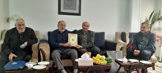 دیدار از پیشکسوت انتظامی اسحاق بابائیان در شهرستان بابلسر