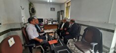 بازدید رئیس کانون بازنشستگان انتظامی استان آذربایجان غربی از دفتر نمایندگی کانون نقده