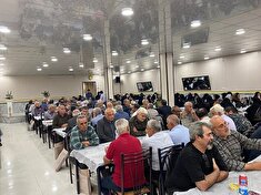 محفل انس و الفت اعضاي  بازنشسته وشاغل نیروي انتظامی در شهرستان گرگان به مناسبت هفته فراجا