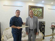 دیدار رئیس کانون بازنشستگان استان مرکزی با ۵ نفر از پیشکسوتان شهرستان اراک