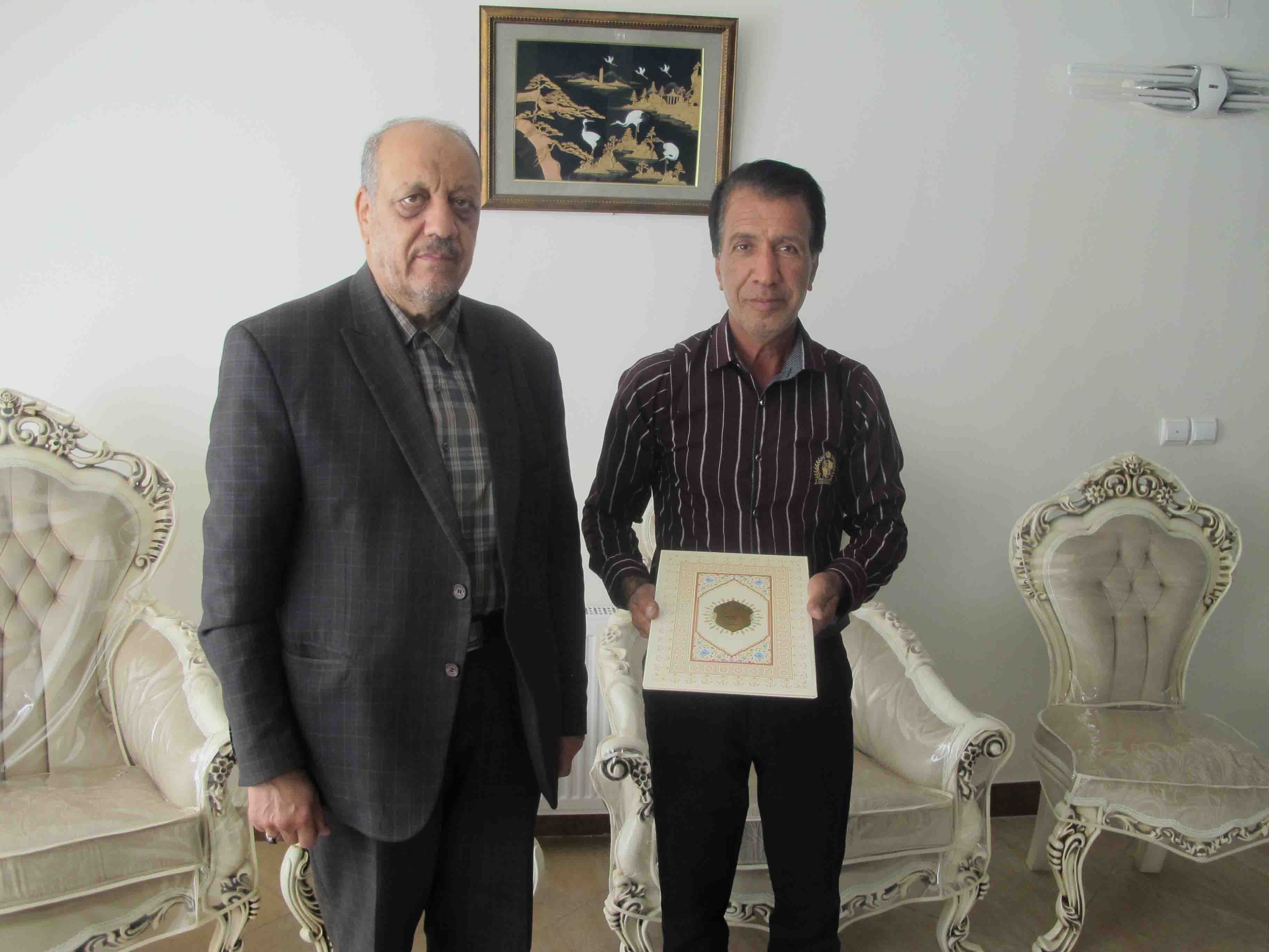 دیدار و سرکشی از 4 نفر پیشکسوتان شهرستان شازند (شهر مهاجران)