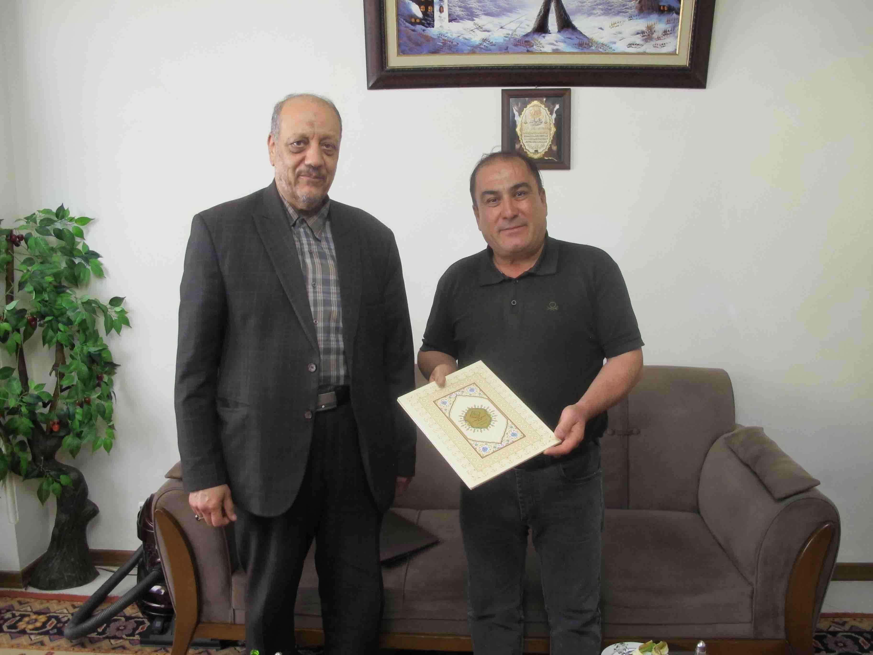 دیدار و سرکشی از 4 نفر پیشکسوتان شهرستان شازند (شهر مهاجران)