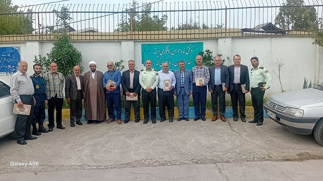 دیدار فرمانده انتظامی شهرستان خمام با 10 تن از پیشکسوتان عرصه نظم و امنیت