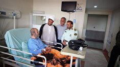 دیدار با پیشکسوت فراجا در شهرستان دامغان