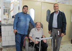 دیدار و سرکشی از ۴ نفر پیشکسوتان شهرستان شازند (شهر مهاجران)