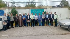 دیدار فرمانده انتظامی شهرستان خمام با ۱۰ تن از پیشکسوتان عرصه نظم و امنیت