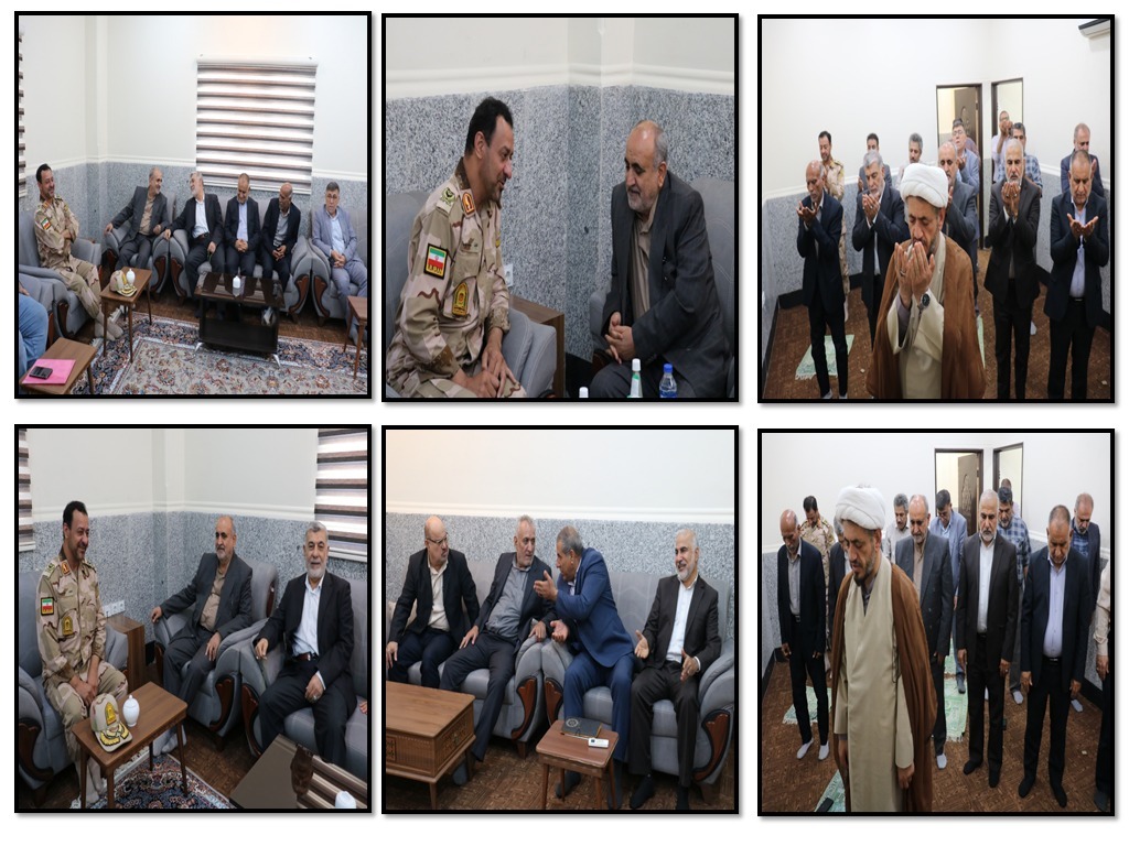 گردهمایی تعدادی از بازنشستگان مرزبانی در ستاد مرزبانی استان