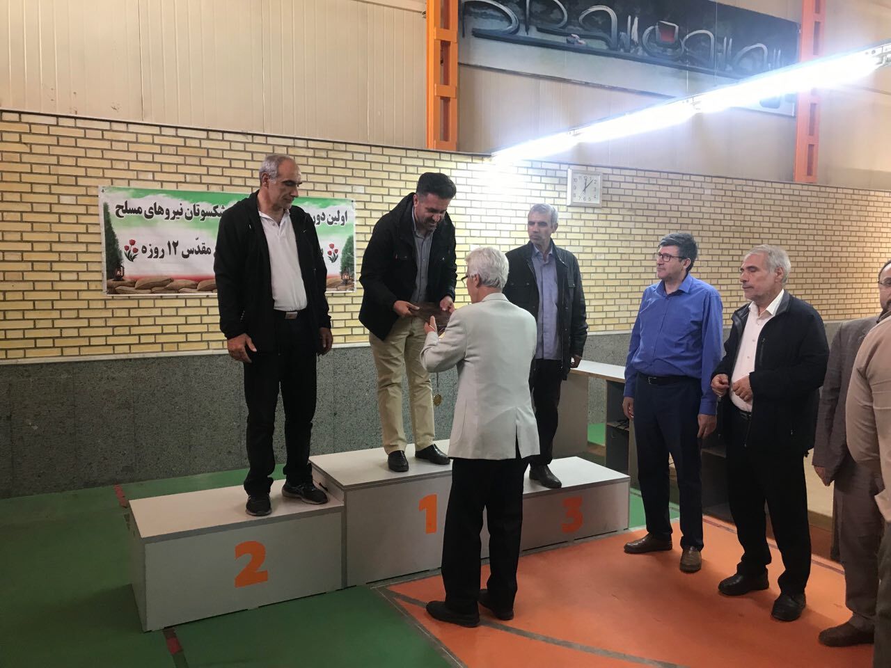 برگزاری مراسم اختتامیه مسابقات ورزشی قهرمانی پیشکسوتان نیرو‌های مسلح یادواره شهدای اقتدار دفاع مقدس ۱۲ روزه