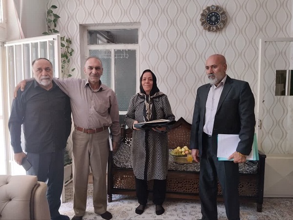 دیدار و سرکشی از تعداد ۴ نفر از پیشکسوتان شهرستان شهرکرد