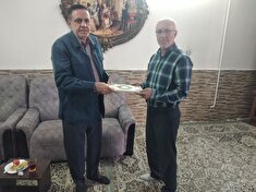 دیدار با ۲ پیشکسوت بازنشسته شهرستان خرم آباد