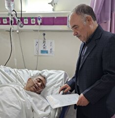 عیادت از پیشکسوت بازنشسته خلیل عباسی مرجانی