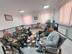 دیدار  با فرمانده یگان ویژه انتظامی استان ایلام