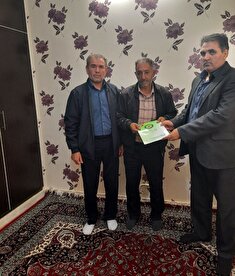 عیادت از بازنشسته ترحم امیری حسنلو