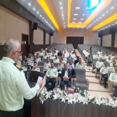 جلسه شورای عمومی فرماندهی انتظامی استان قزوین