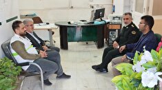 تجلیل از کادر درمان فرماندهی انتظامی کاشان به مناسبت روز پرستار