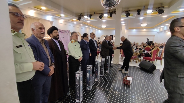 تجلیل از پیشکسوتان انتظامی شهرستان تالش