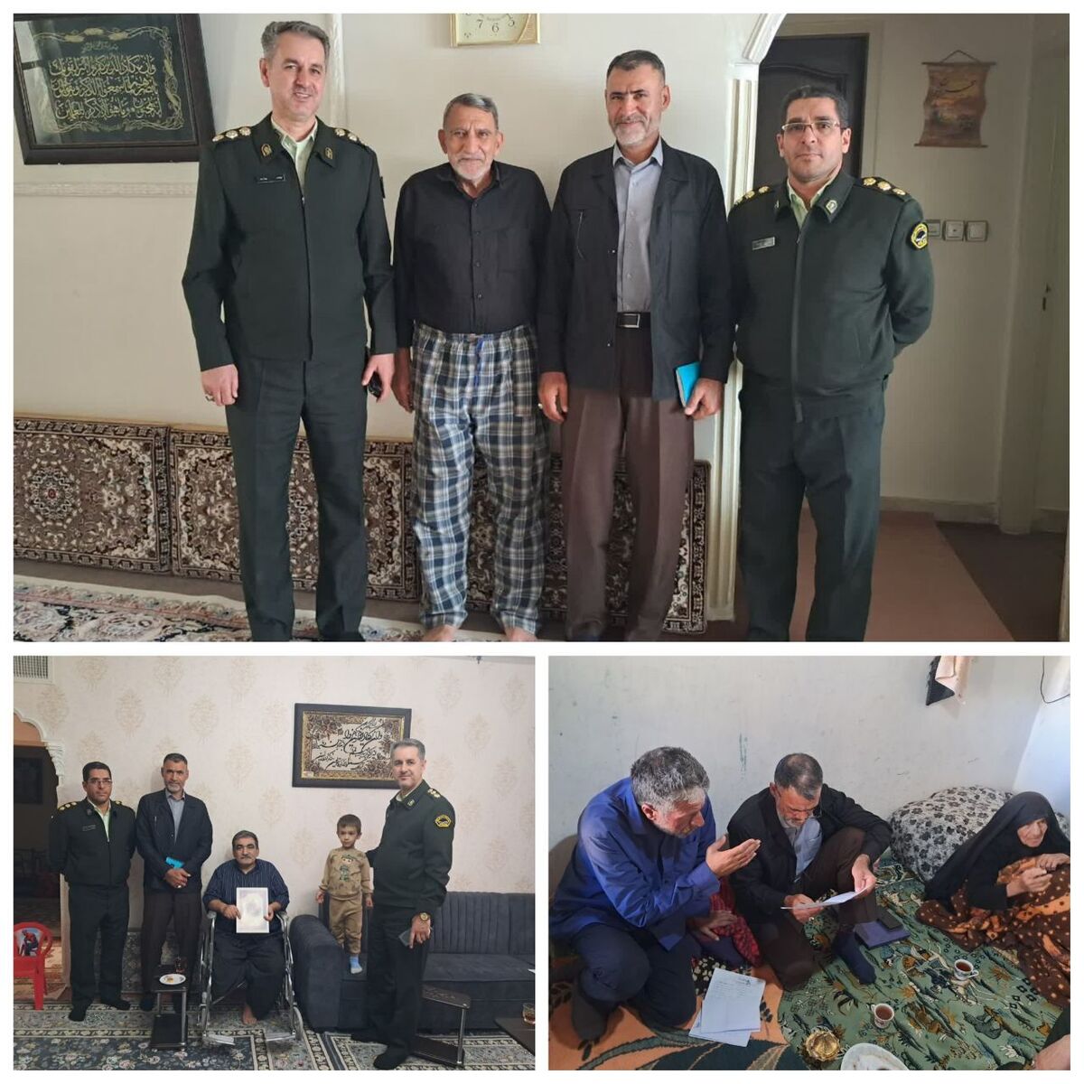 دیدار با ۳ پیشکسوت بازنشسته استان کرمانشاه