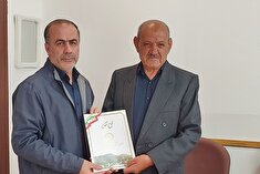 دیدار با پیشکسوت بازنشسته عبداله رحیمی در شهرستان سنندج