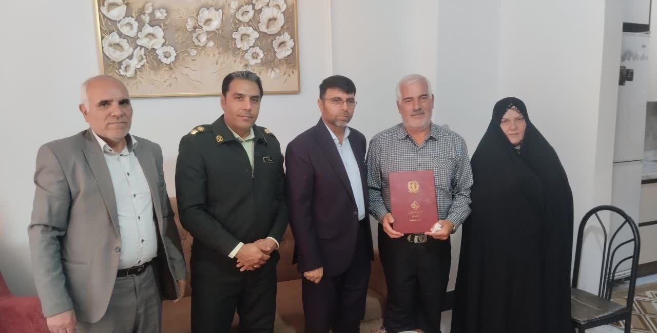 دیدار با دو پیشکسوت انتظامی در شهرستان شیروان