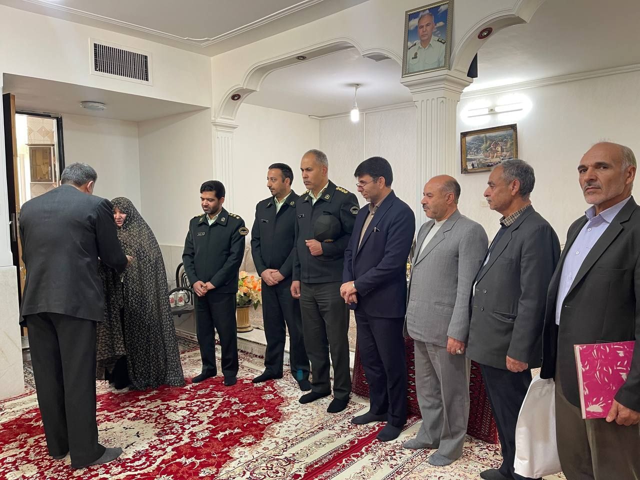 دیدار با مستمری بگیر خانم سکینه داداشی