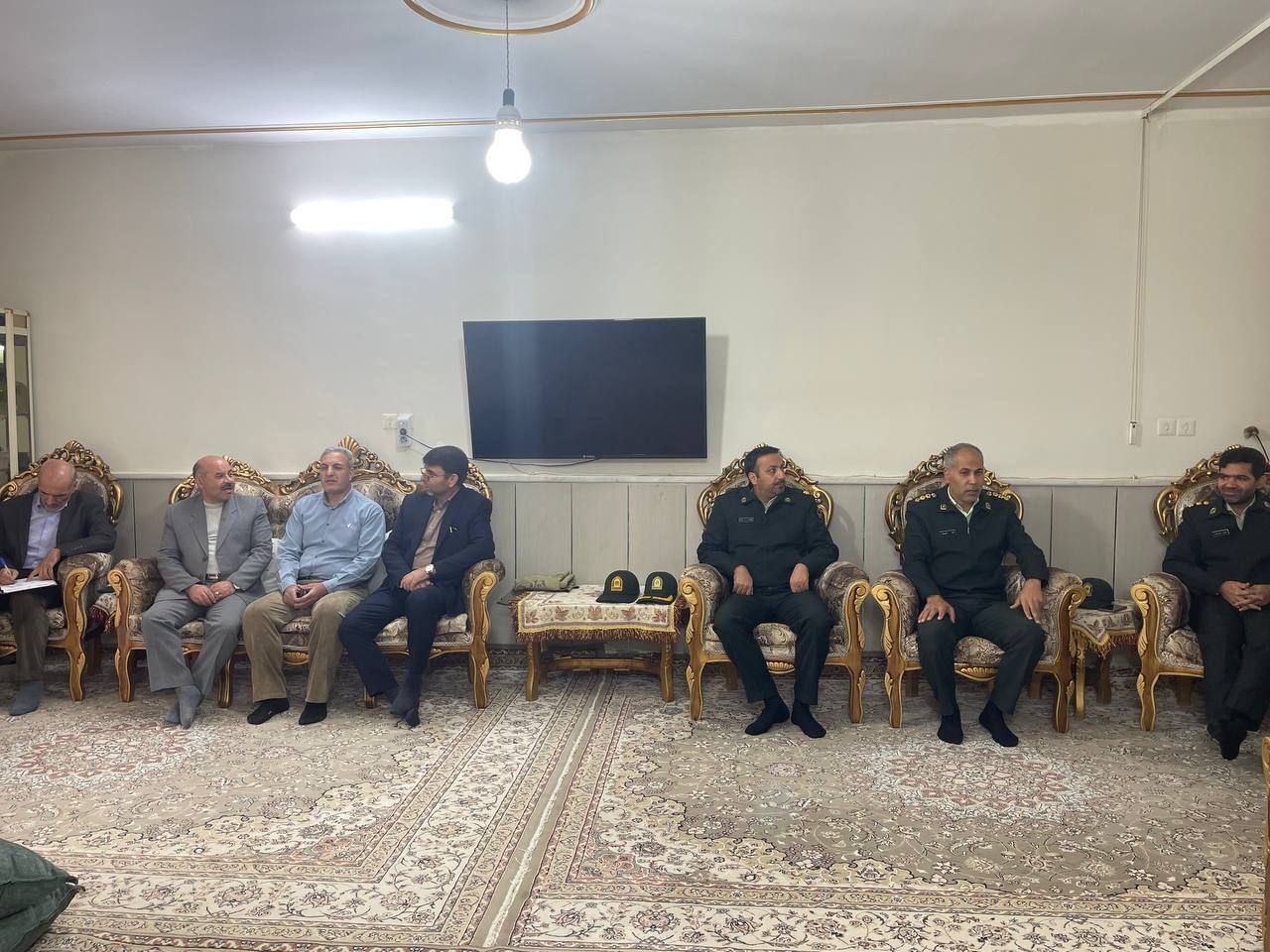 دیدار با دو پیشکسوت در شهرستان اسفراین