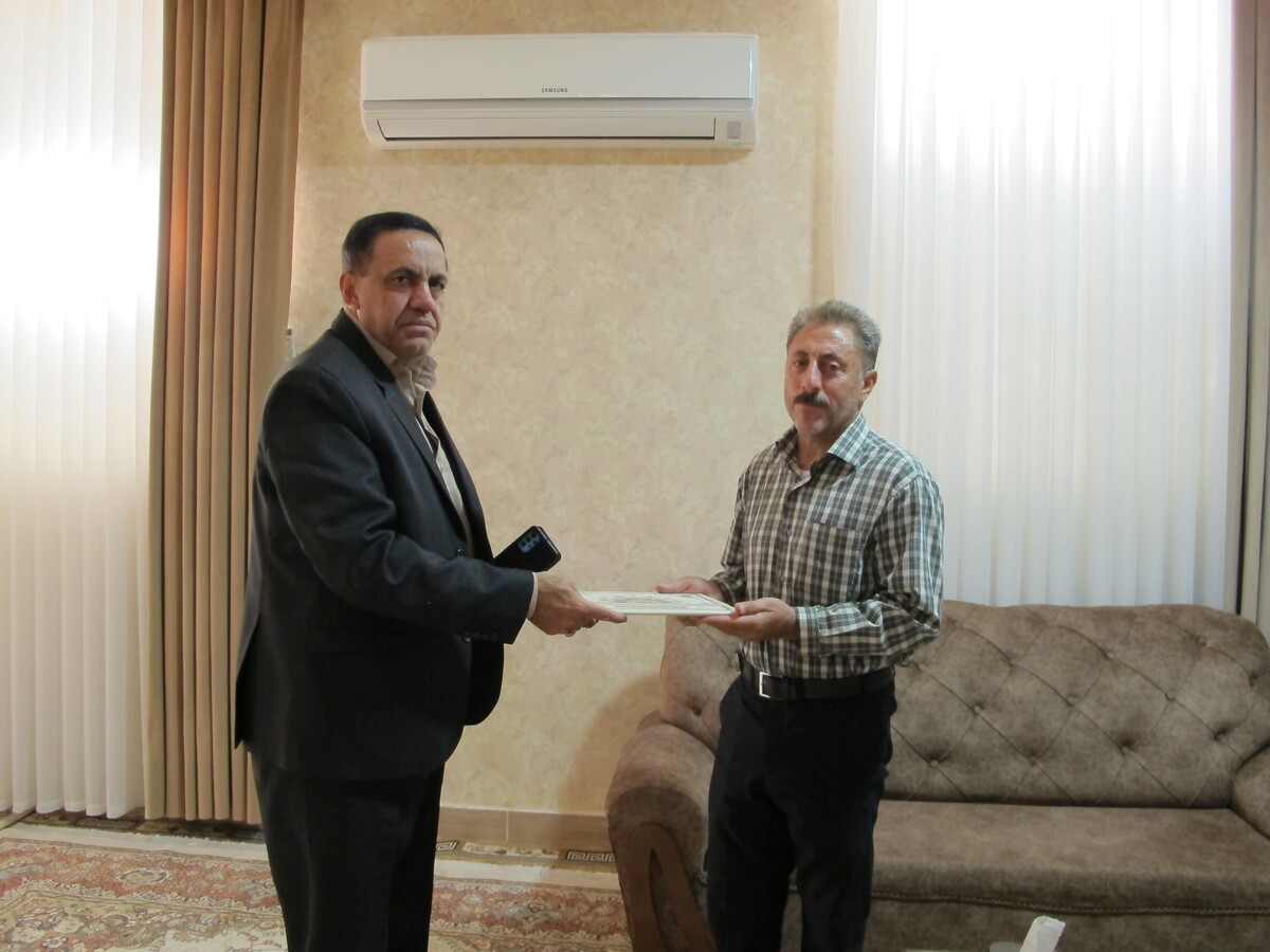 دیدار با ۲ نفر پیشکسوت بازنشسته شهرستان خرم آباد