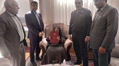 دیدار با دو مستمری بگیر در شهرستان شیروان