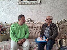 دیدار با ستوانیکم بازنشسته‌ یوسف جعفري ساری قیه 