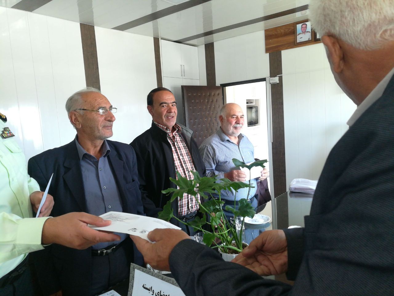 دیدار با بازنشستگان در شهرستان سراب