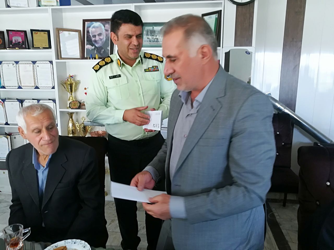 دیدار با بازنشستگان در شهرستان سراب