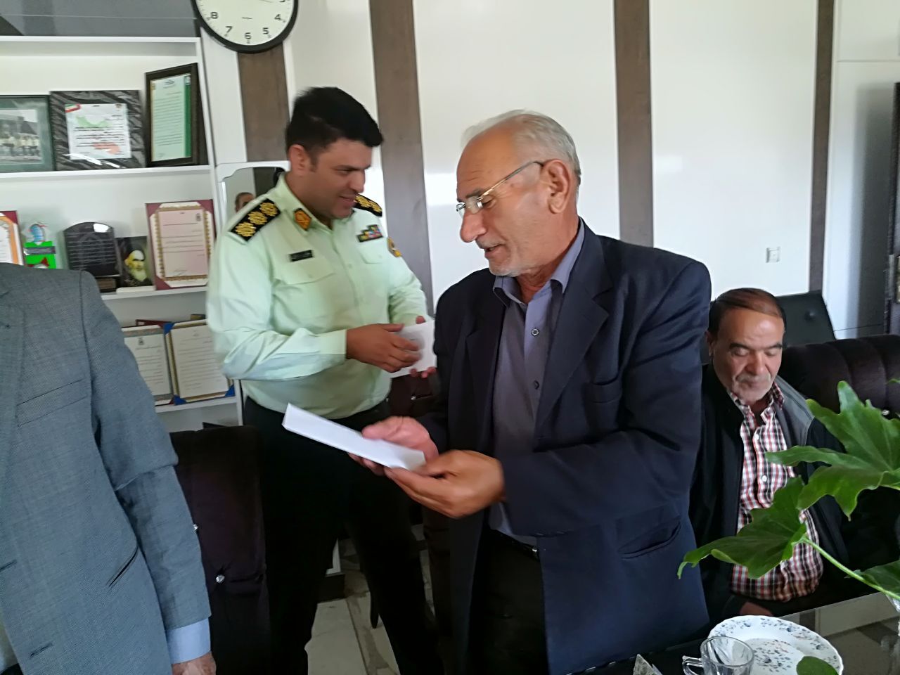 دیدار با بازنشستگان در شهرستان سراب