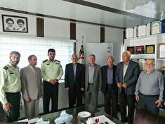 دیدار با بازنشستگان در شهرستان سراب