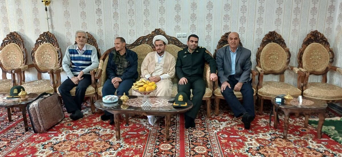 دیدار از بازنشسته جعفر ملکی هرگلان در منزل در شهرستان آذرشهر