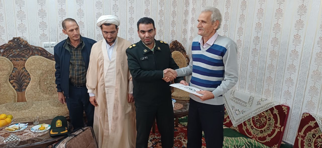 دیدار از بازنشسته جعفر ملکی هرگلان در منزل در شهرستان آذرشهر