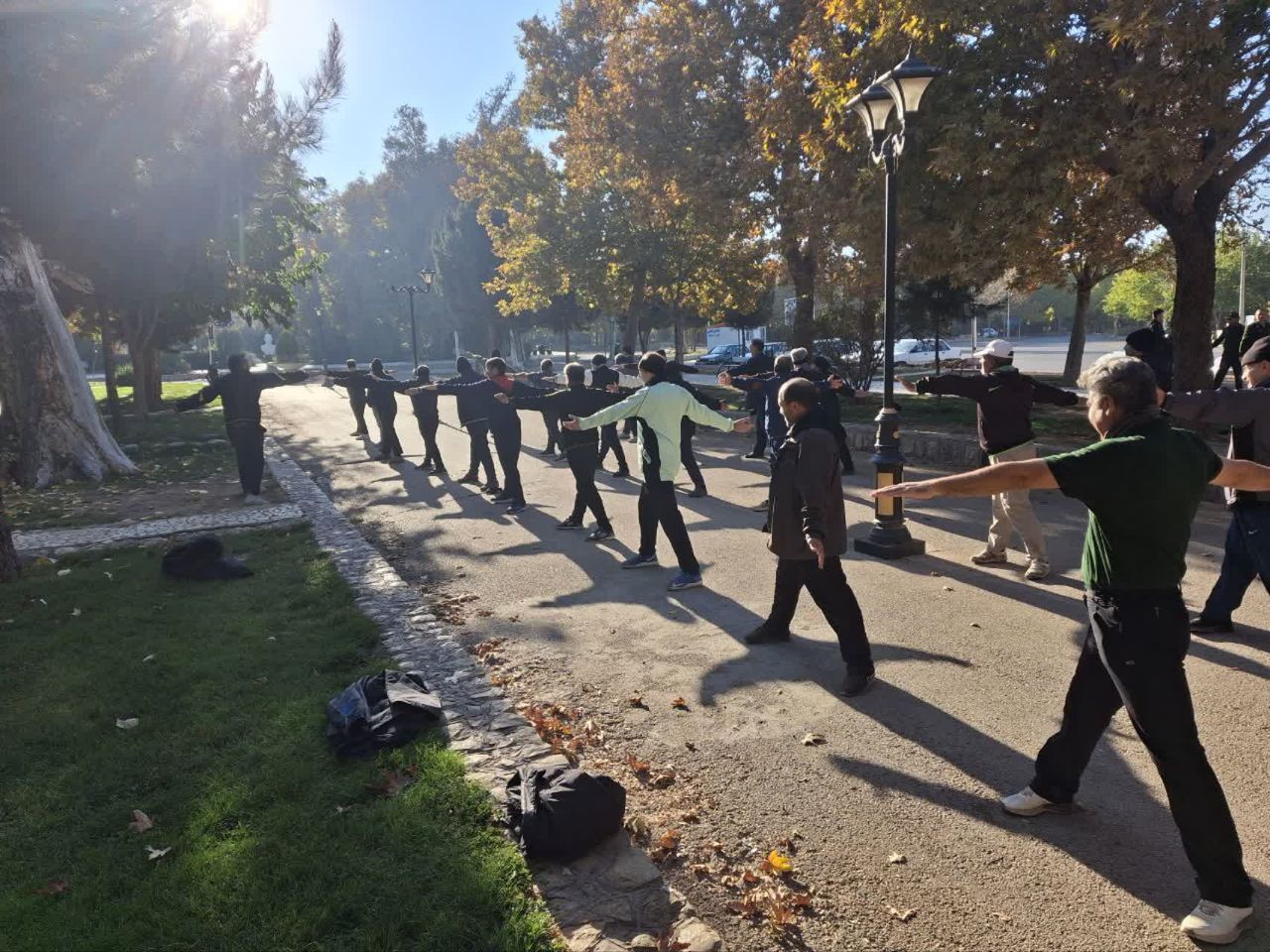 برگزاری پیاده روی پیشکسوتان انتظامی شهرستان بجنورد