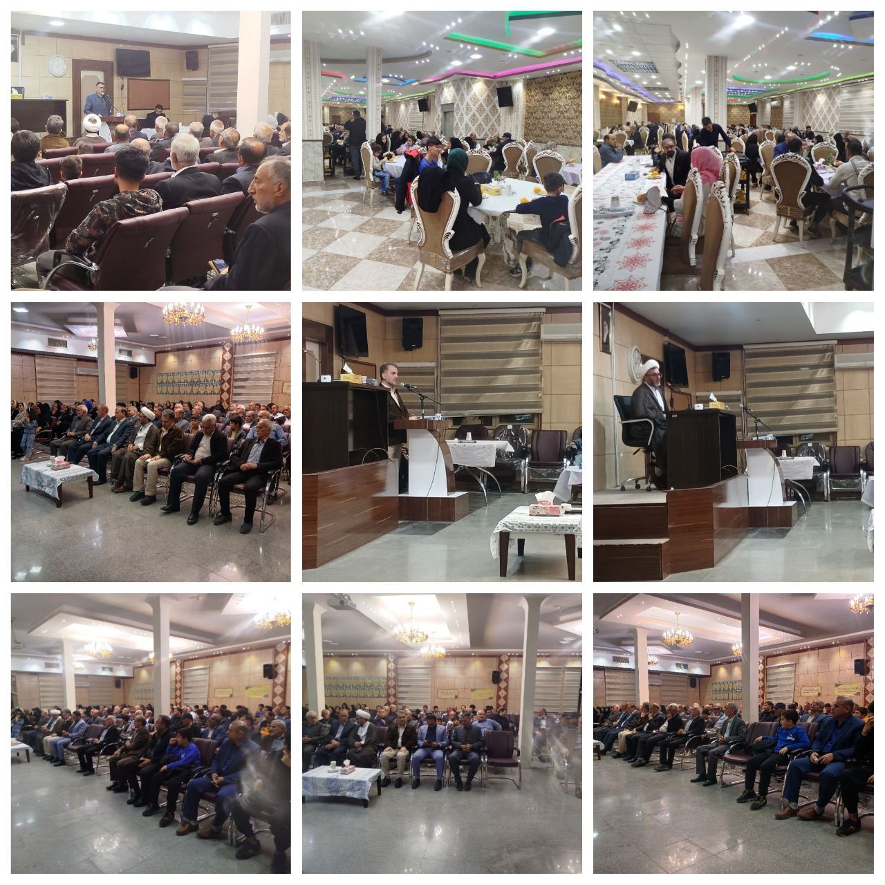 برگزاري ضیافت خانوادگی بازنشستگان انتظامی استان کرمانشاه با حضور ۵۰ نفربازنشسته و خانواده آنها.