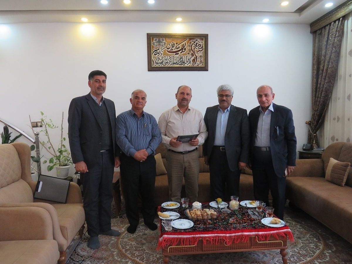 دیدار صمیمی با بازنشسته جناب آقای سید علی اصغر شرمنده مولا