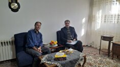 دیدار با بازنشسته علیرضا محمدزاده چوینلی در گلبهار