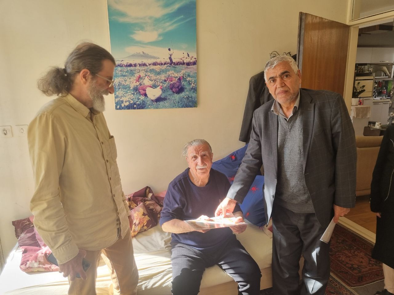 دیدار با ۱۲ نفر از بازنشستگان شهرستان تبریز