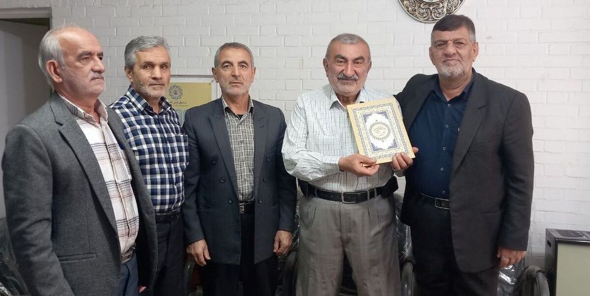 دیدار و تکریم از بازنشسته حسینعلی مهدوی در شهرستان بابل