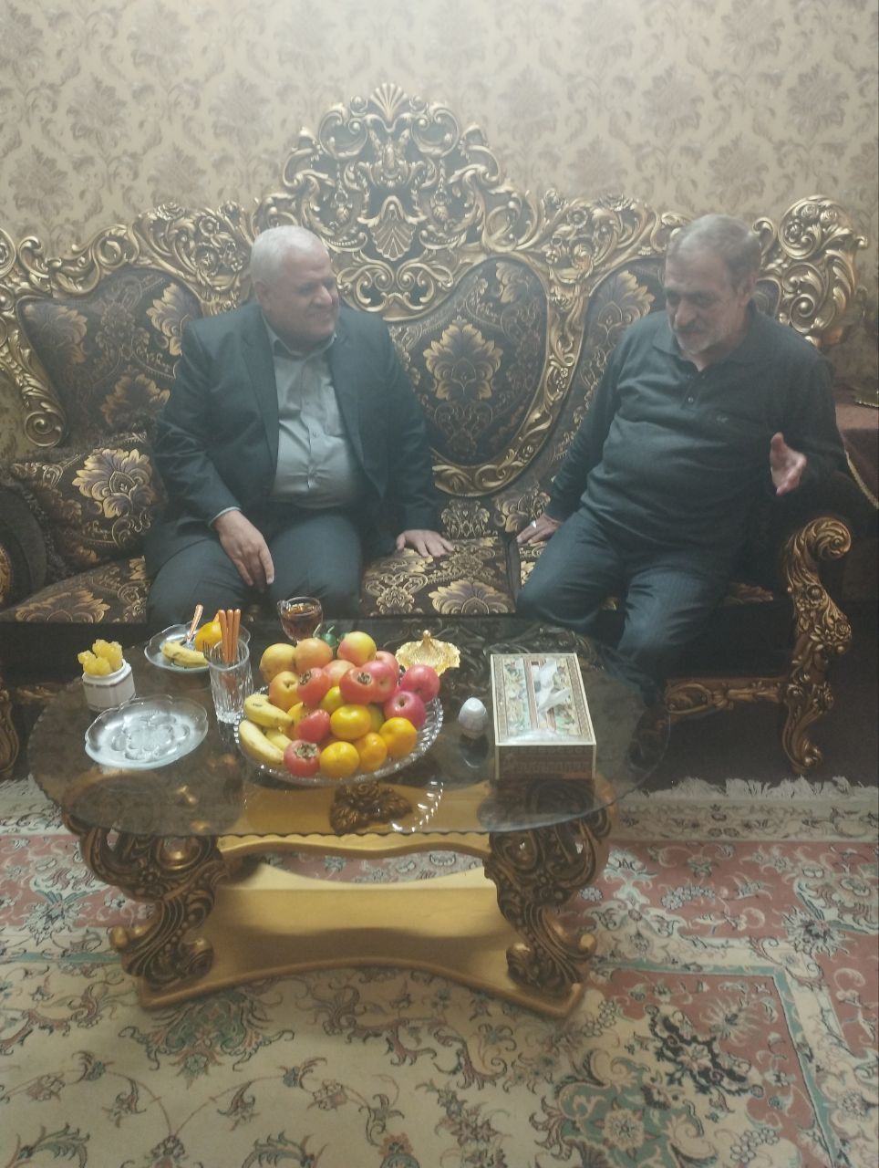 دیداربا۶ نفر از پیشکسوتان درمشهد مقدس