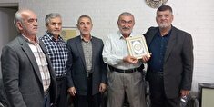 دیدار و تکریم از بازنشسته حسینعلی مهدوی در شهرستان بابل
