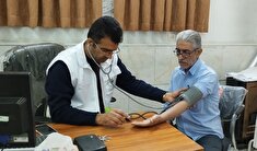 پایش سلامت پیشکسوتان انتظامی کاشان با همکاری بهداری انتظامی