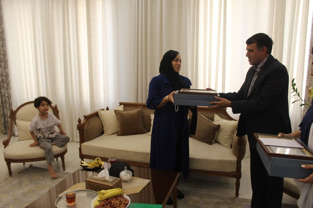 دیدار با 4 بازنشسته در شهرستان ورامین