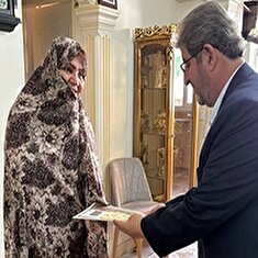 دیدار با مستمری‌بگیر خانم رحیمی